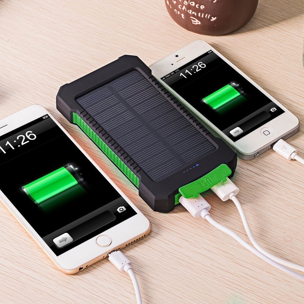 Universal Ultra-thin Mobile Phone Solar Charger Camping Lights