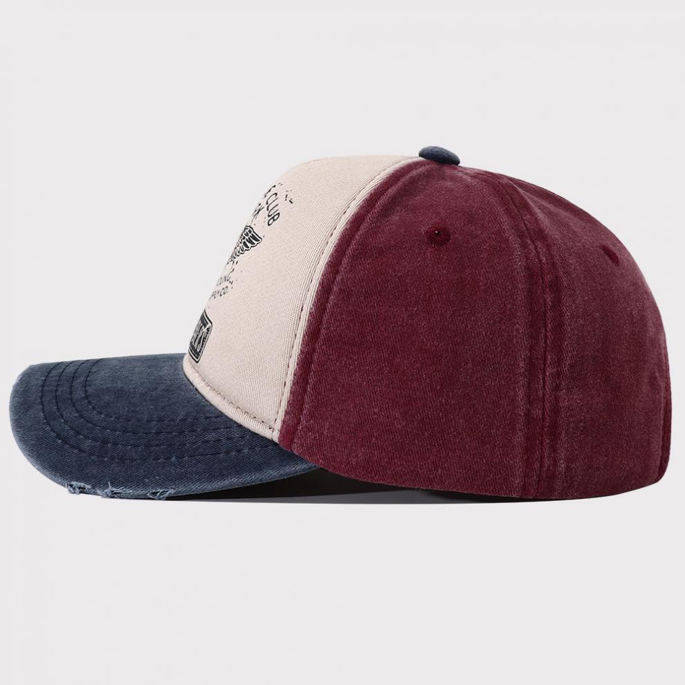 Women's Retro Washed Denim Baseball Cap